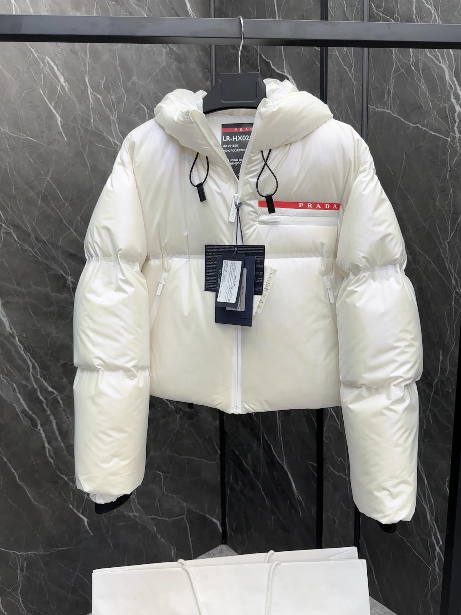 ZipUp Prada Down Jackets 172754