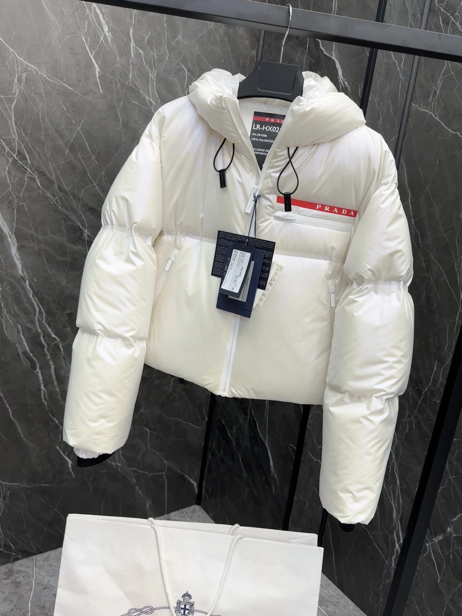 ZipUp Prada Down Jackets 172754
