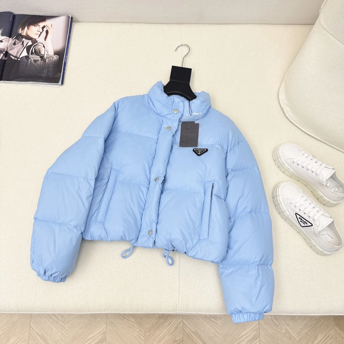 Prada Down Jackets Minimalist 172740