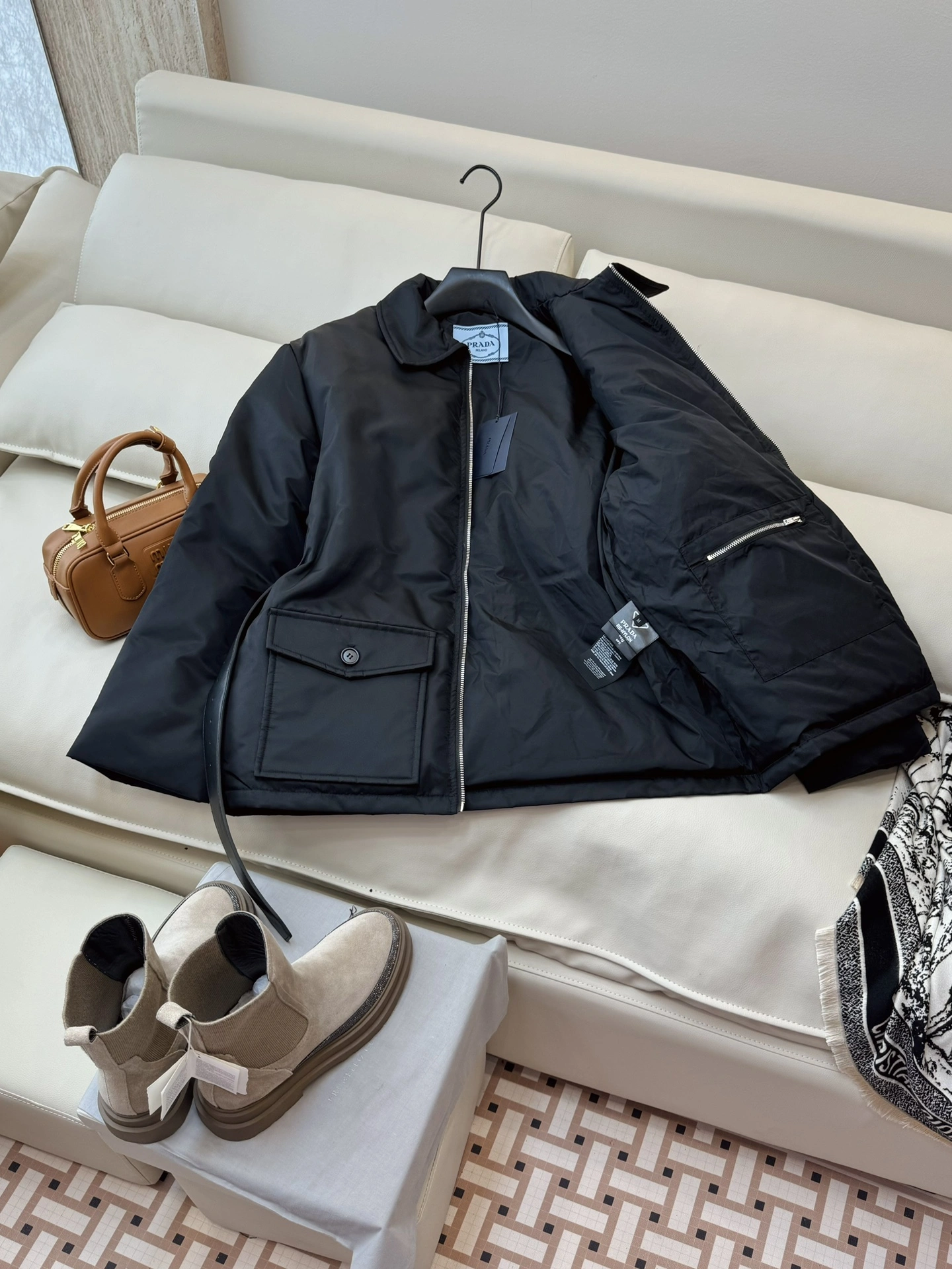 Breathable Prada Down Jackets 172623