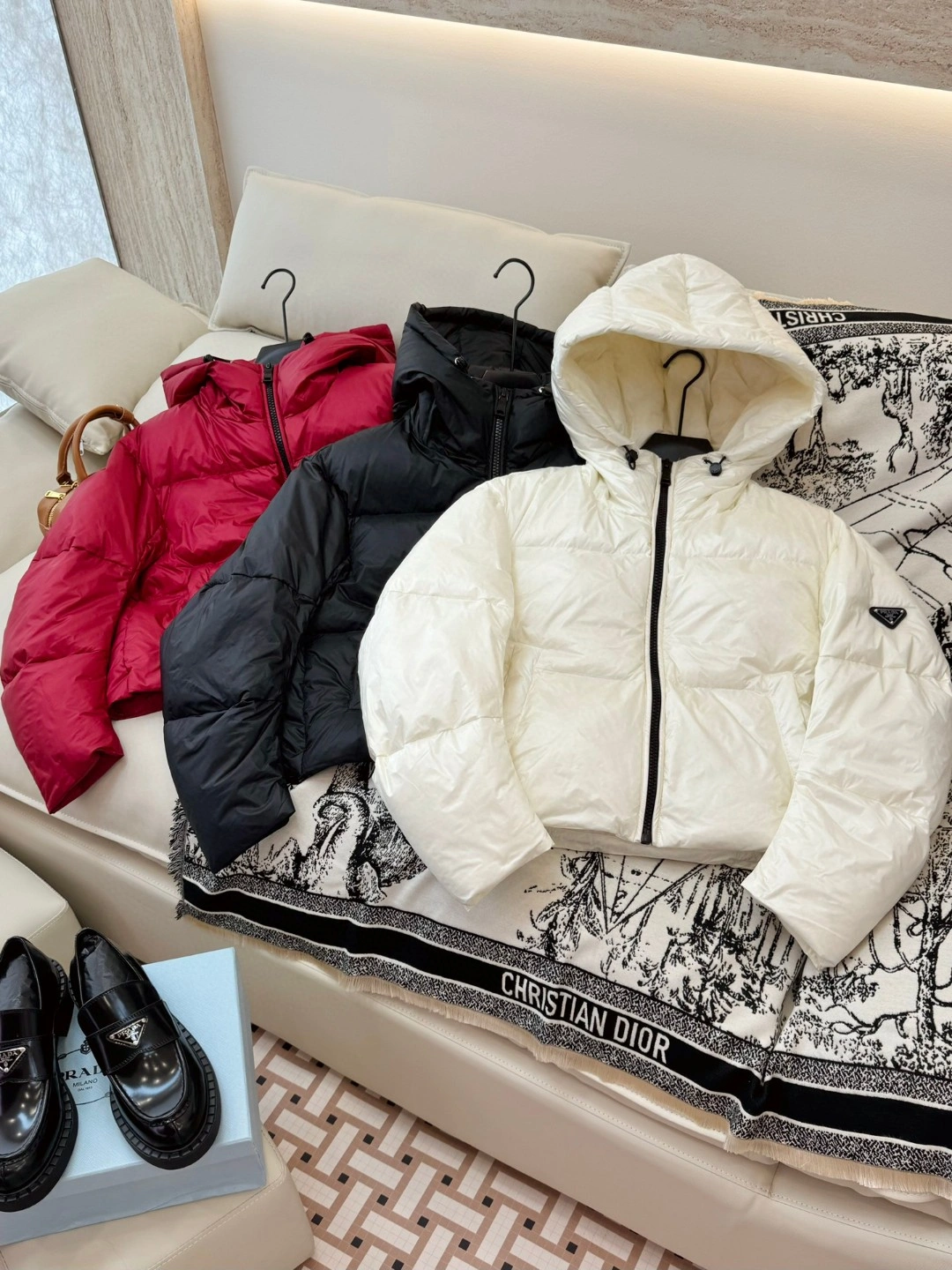 Prada Down Jackets WrinkleFree 172475