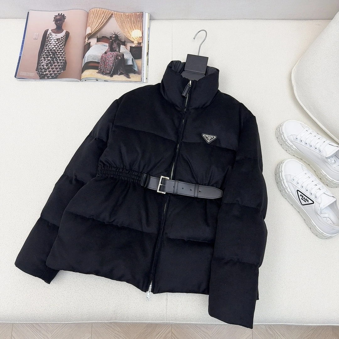 Prada Down Jackets SmoothTexture 172451