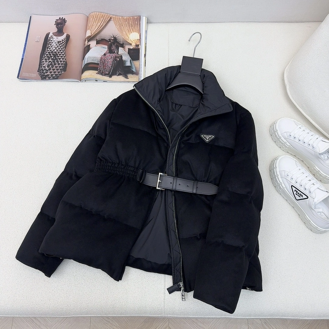 Prada Down Jackets SmoothTexture 172451