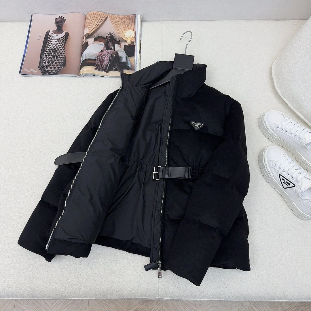 Prada Down Jackets SmoothTexture 172451