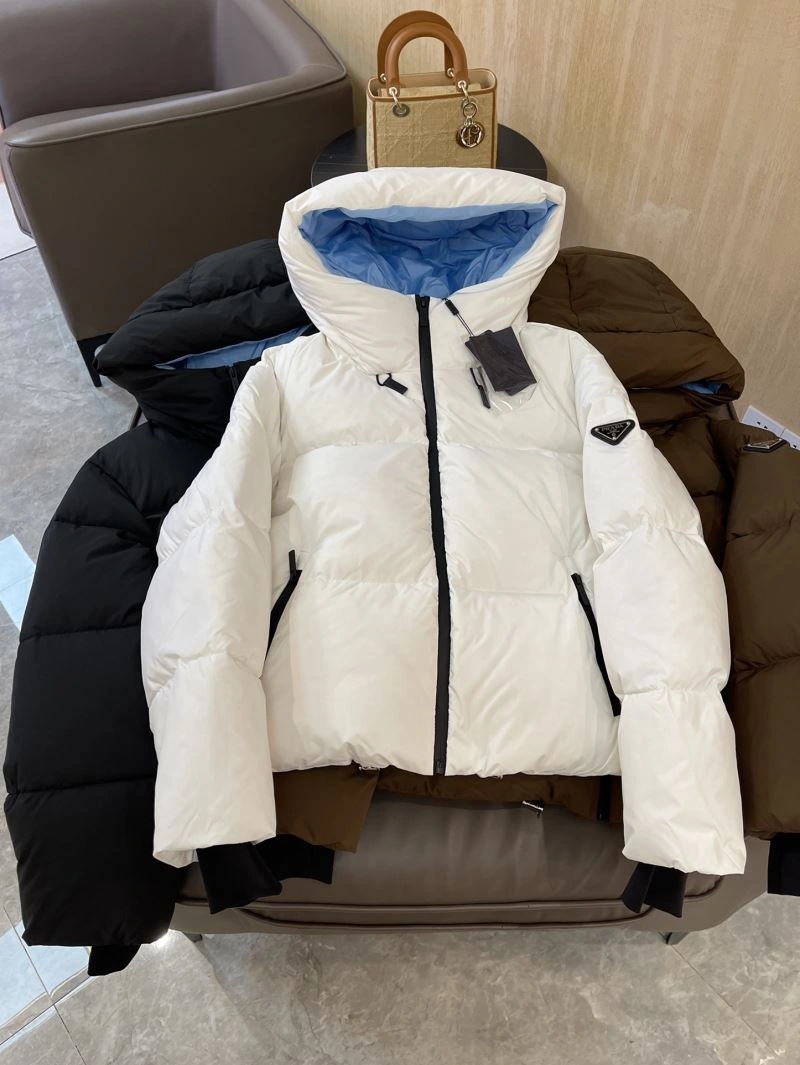 RelaxedFit Prada Down Jackets 172255