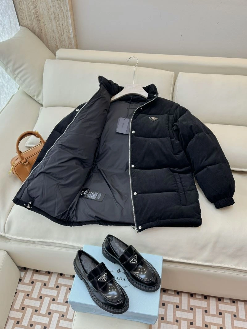 Prada Down Jackets SmoothTexture 172243