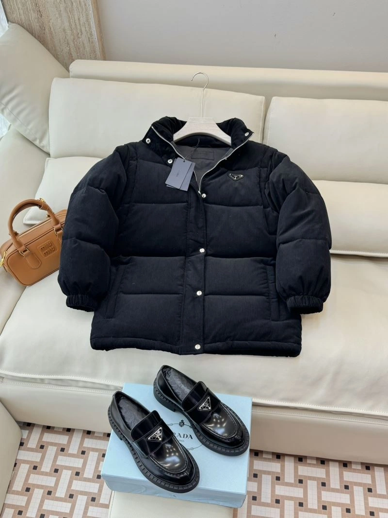 Prada Down Jackets SmoothTexture 172243