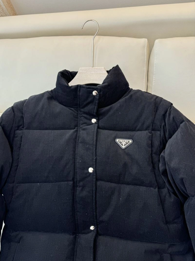 Prada Down Jackets SmoothTexture 172243