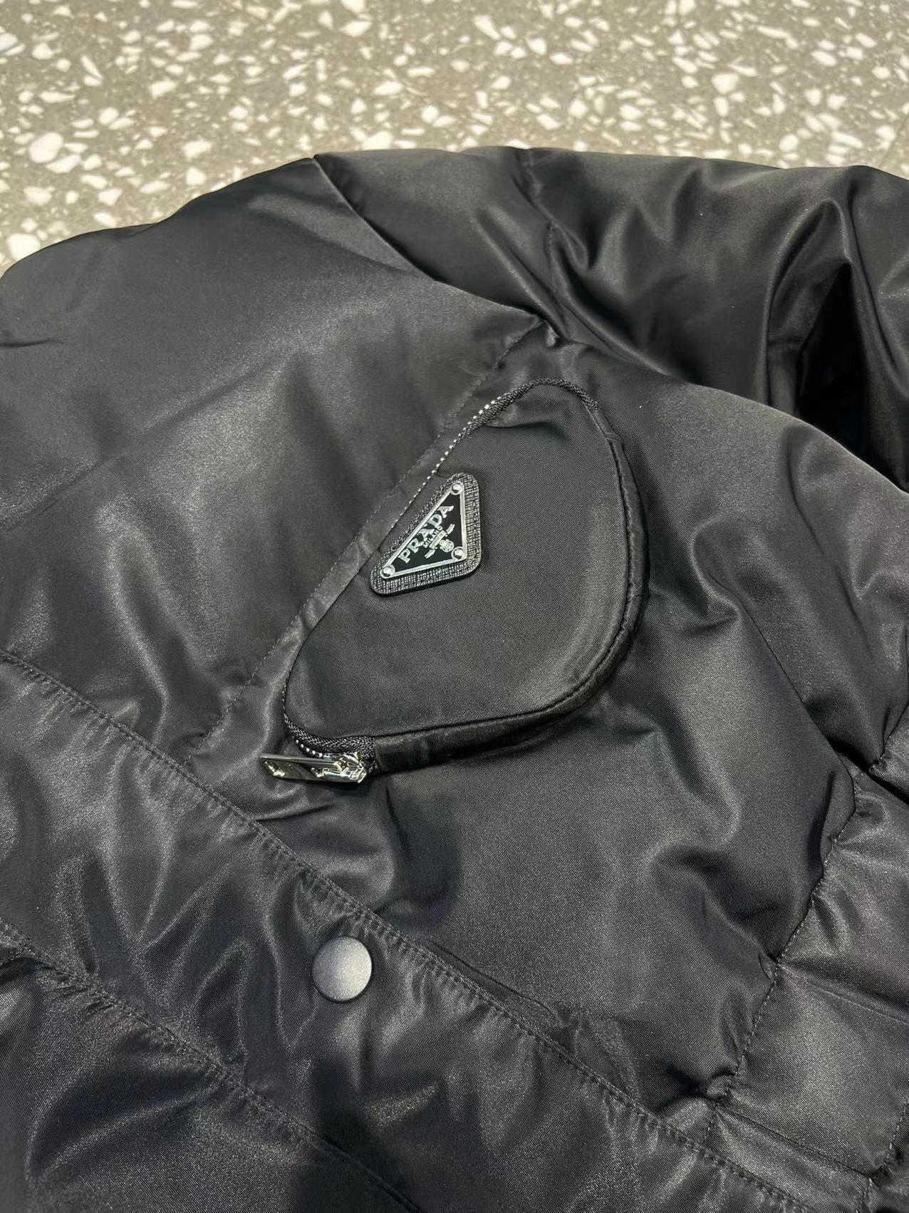 Prada Down Jackets SmoothTexture 172418