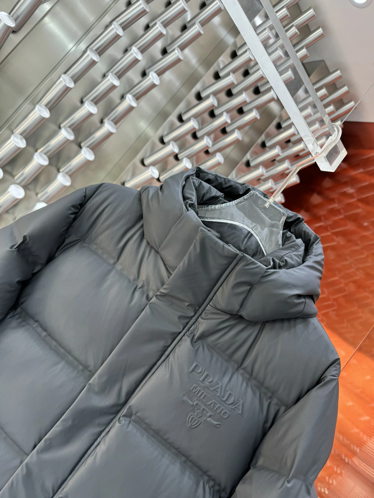 Prada Down Jackets SmoothTexture 172290