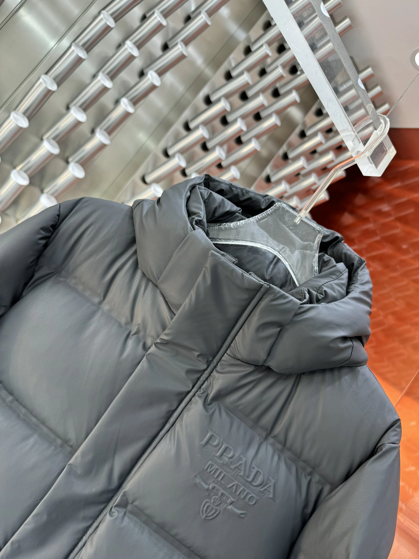 Prada Down Jackets SmoothTexture 172290