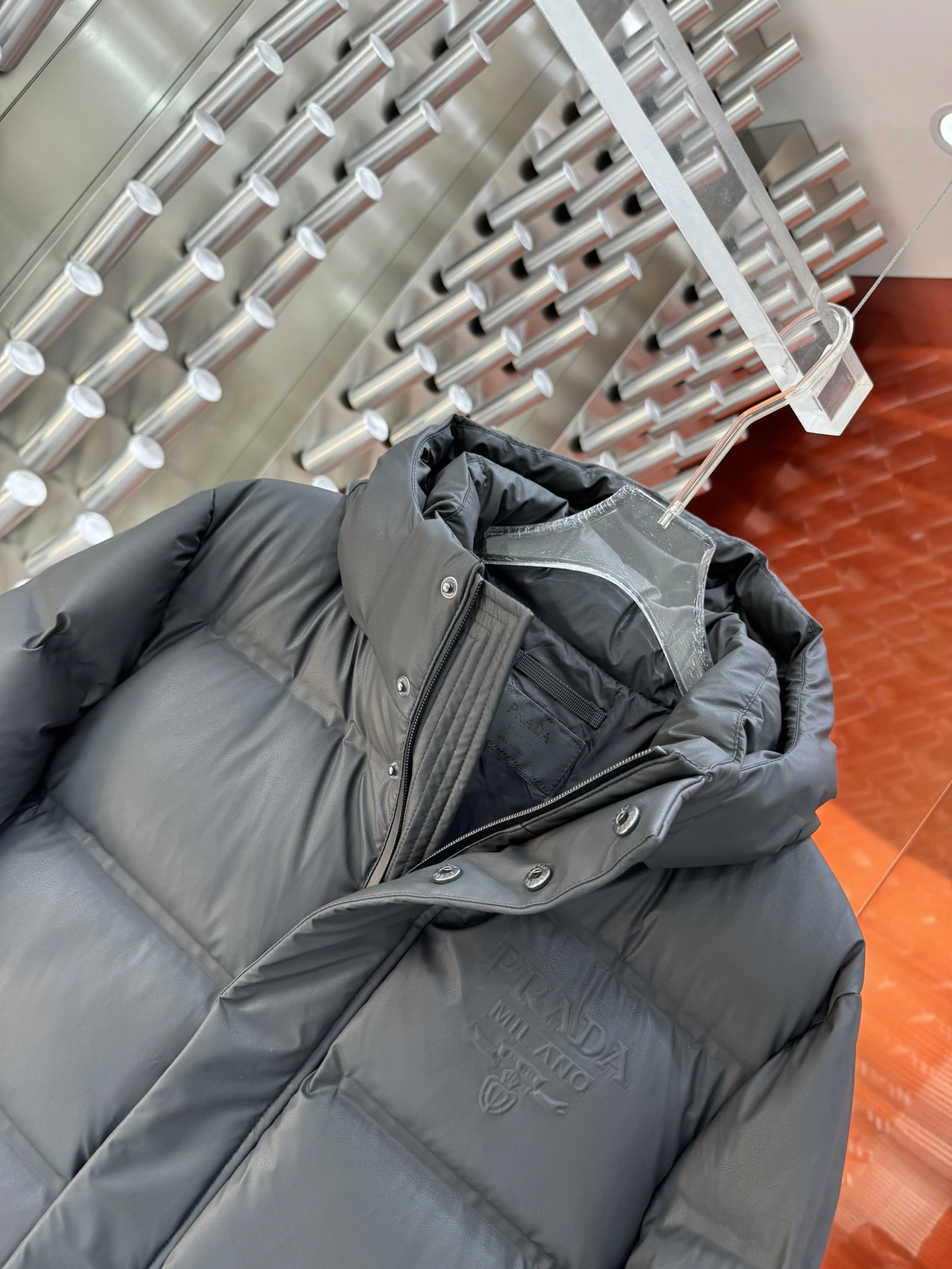 Prada Down Jackets SmoothTexture 172290
