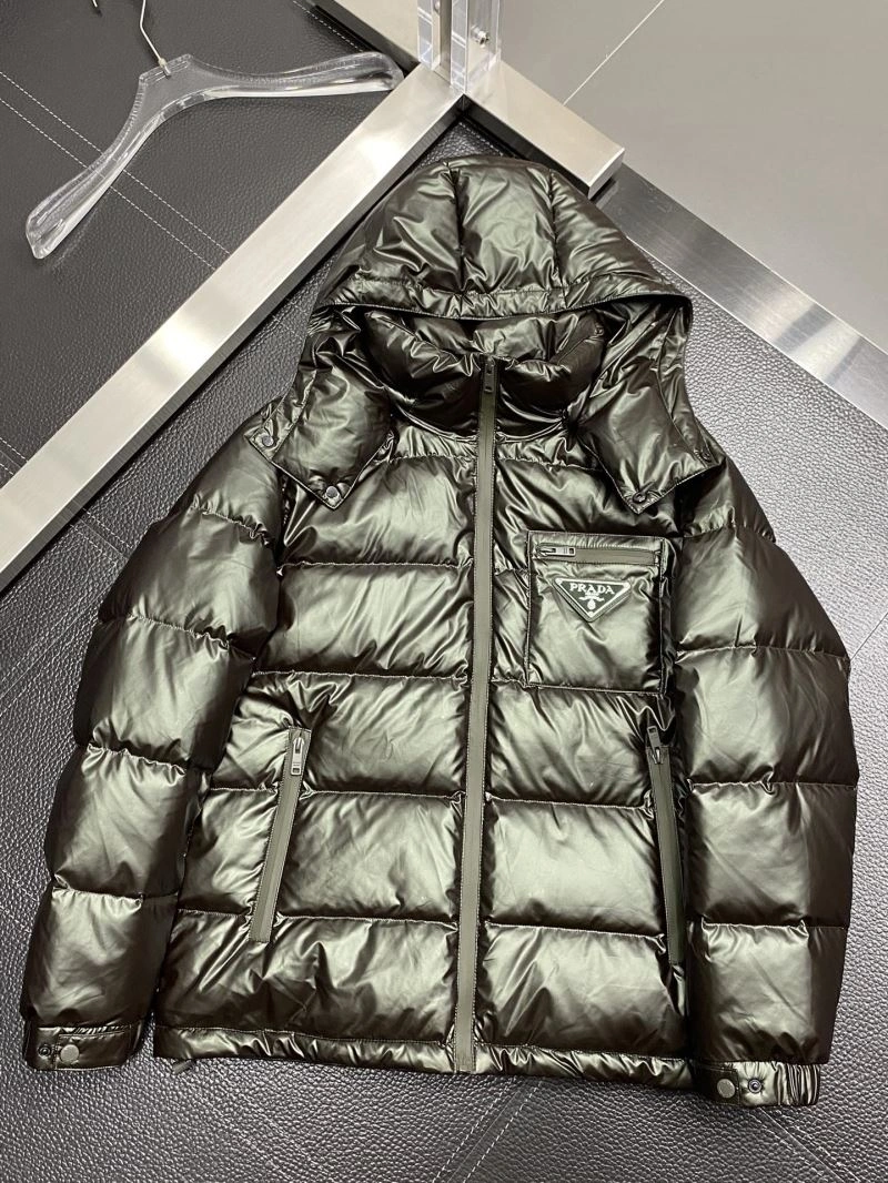 Prada Down Jackets SmoothTexture 171971