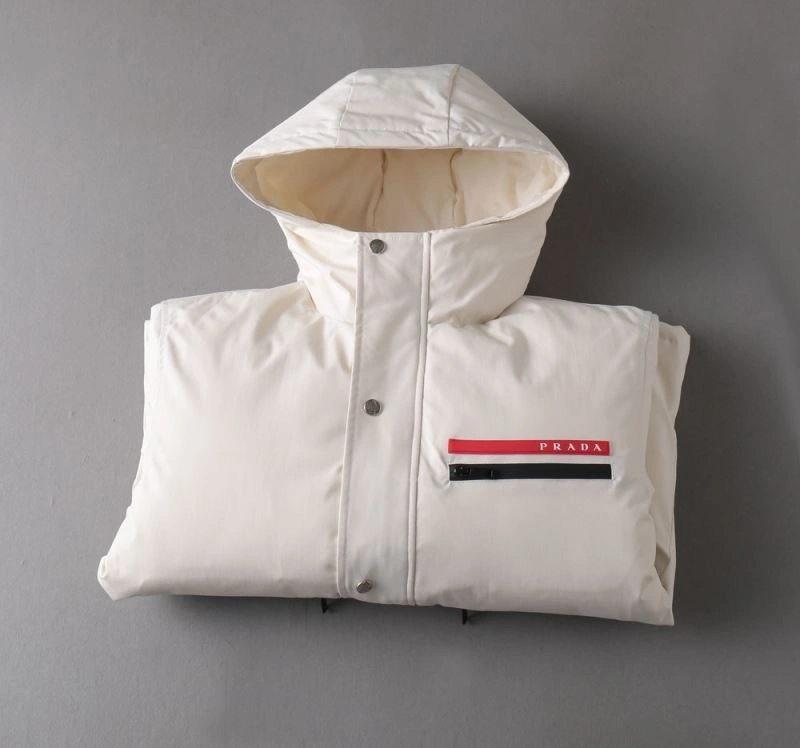 ZipUp Prada Down Jackets 171928