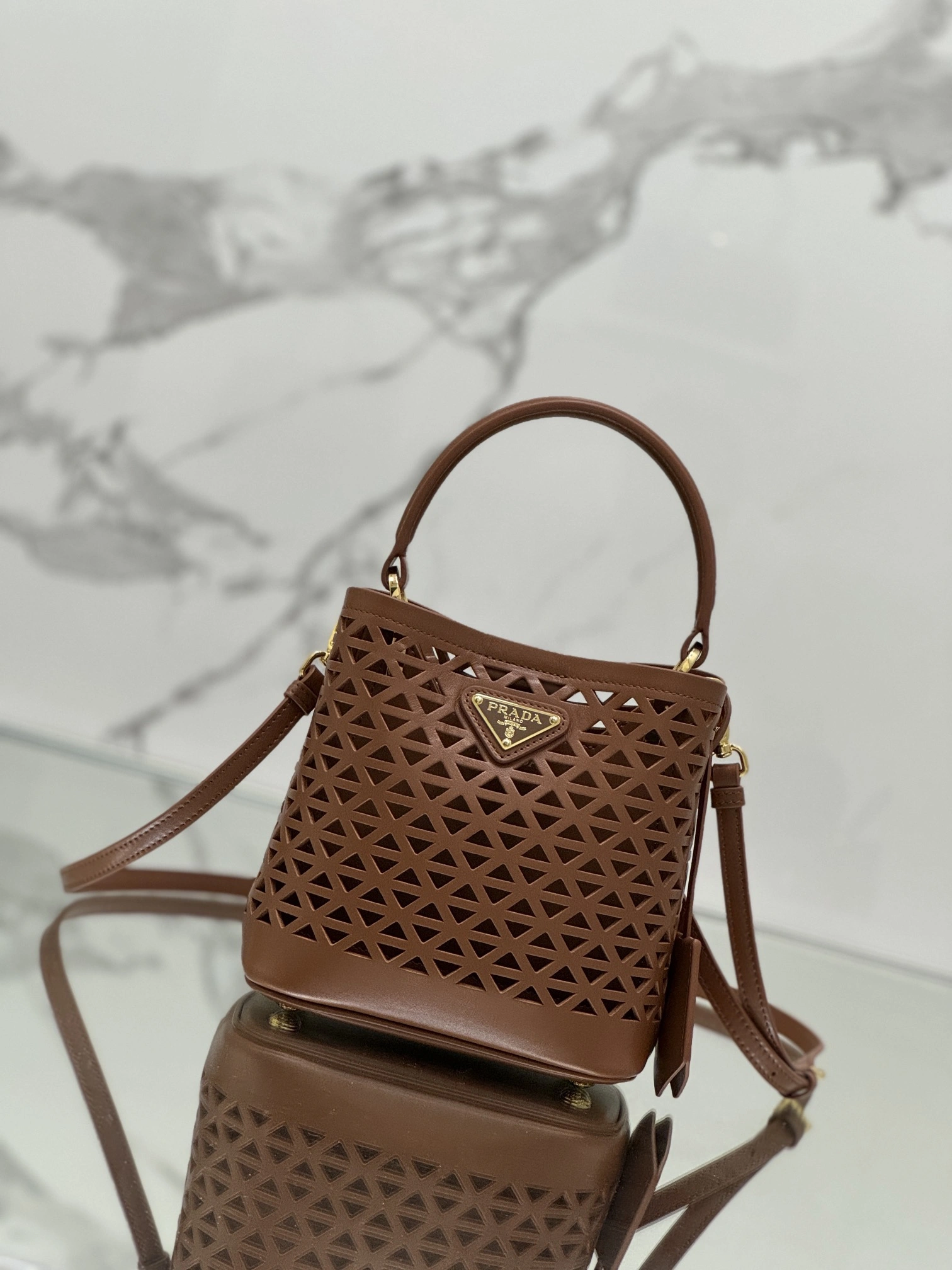 HighPerformance Prada Drawstring Bags 73662