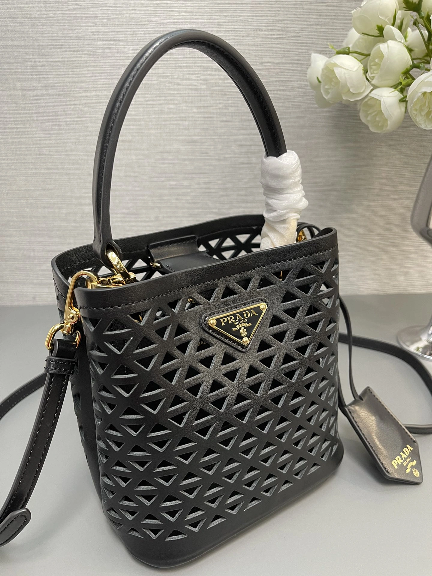 Prada Drawstring Bags Thermal 73654