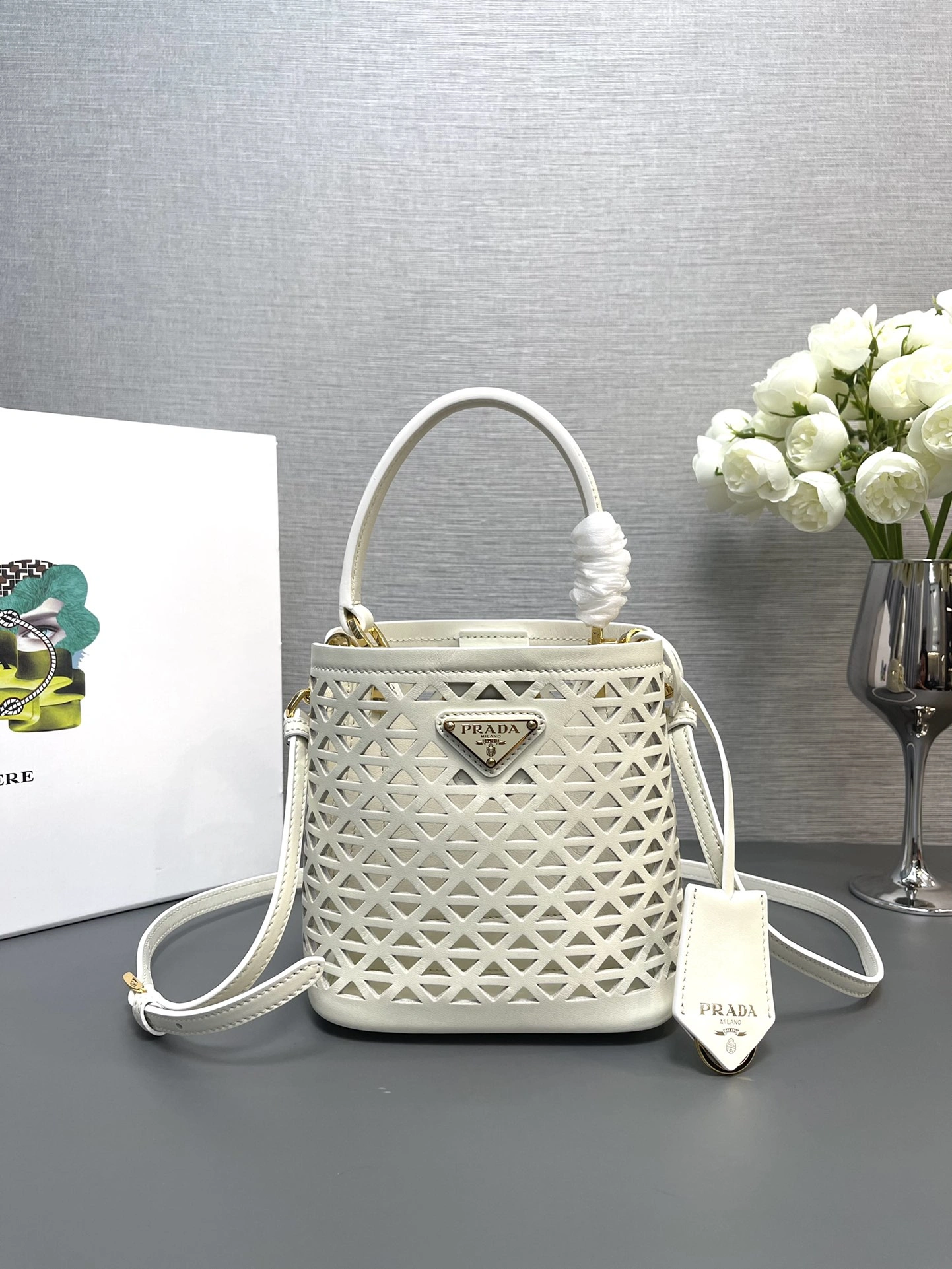 Comfortable Prada Drawstring Bags 73657