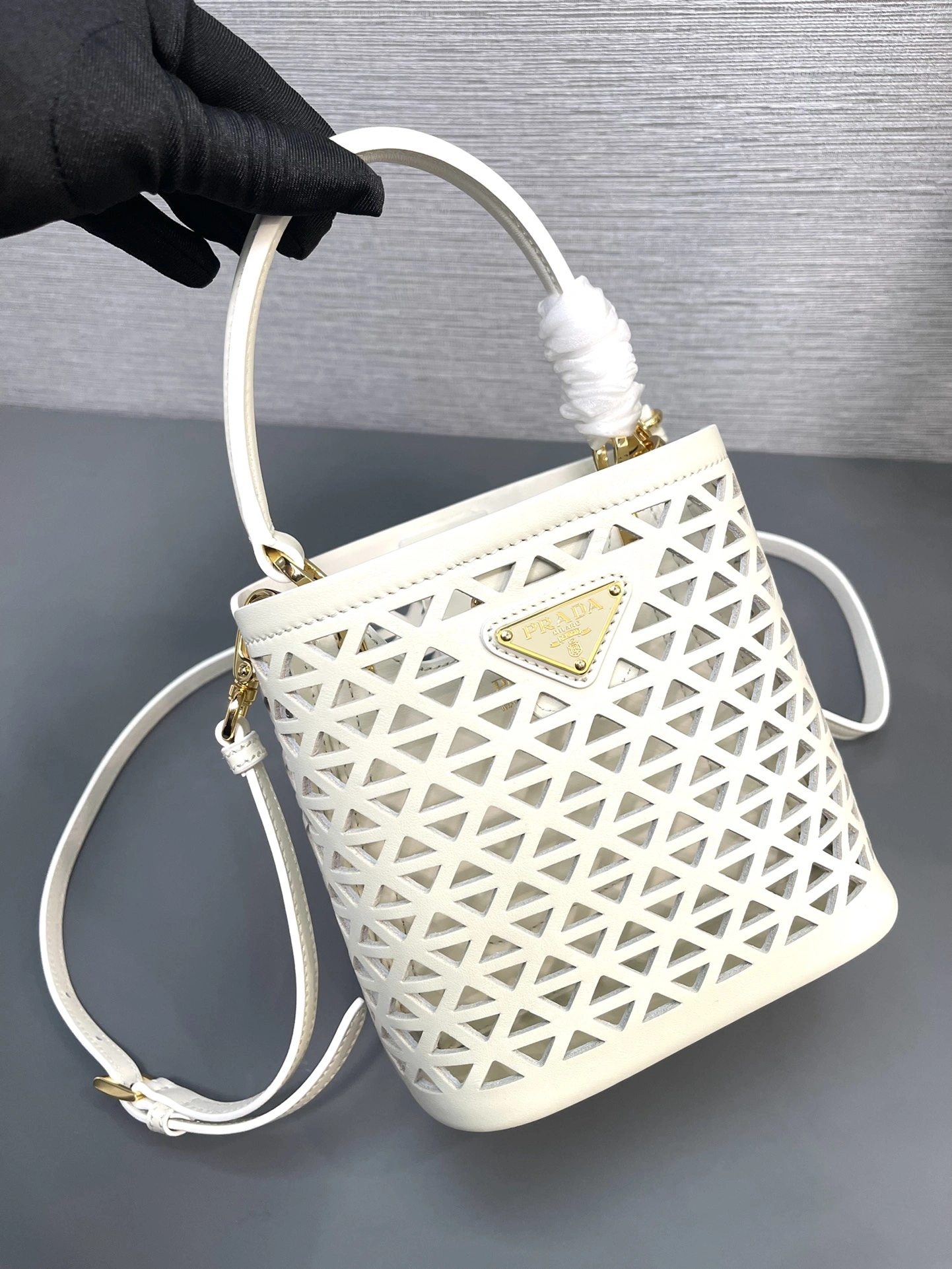 Comfortable Prada Drawstring Bags 73657