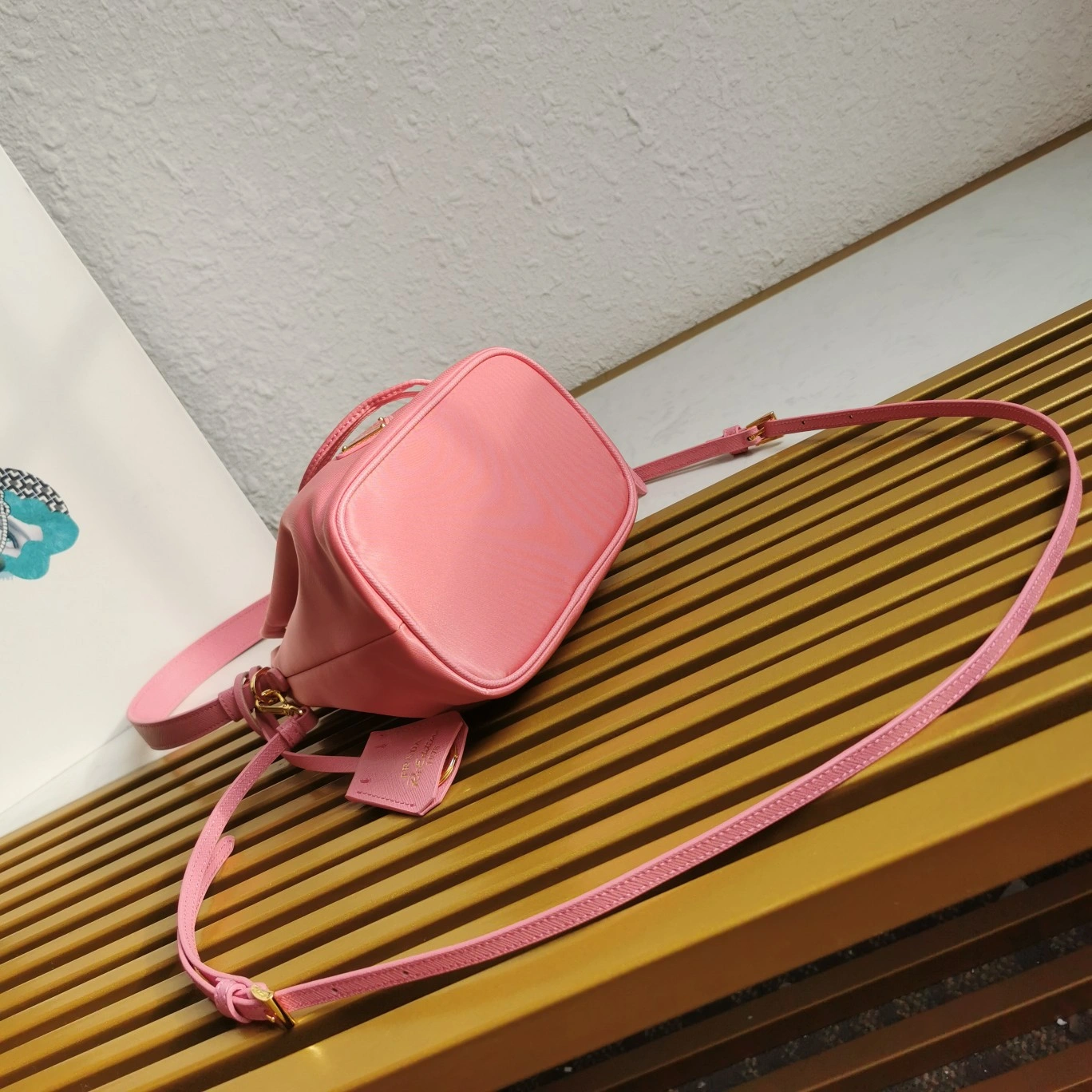 Minimalist Prada Drawstring Bags 73626