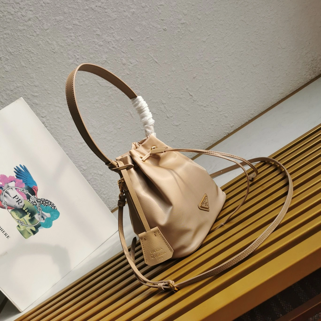 Trendsetting Prada Drawstring Bags 73624