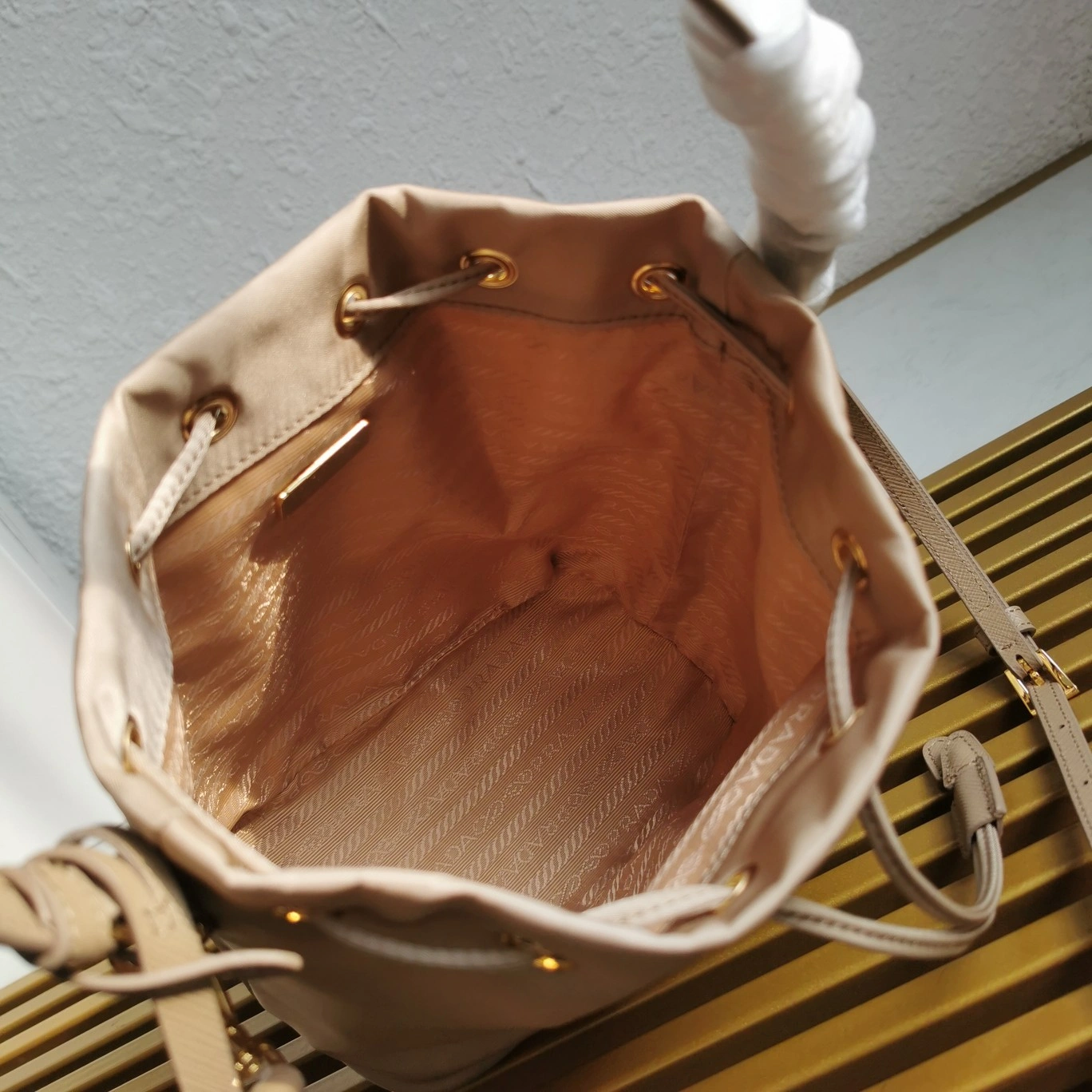 Trendsetting Prada Drawstring Bags 73624