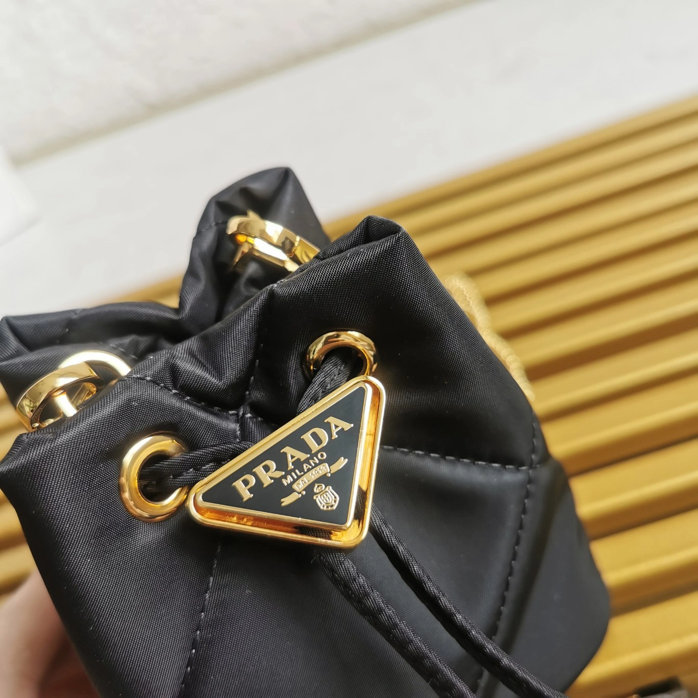 Compact Prada Drawstring Bags 71607
