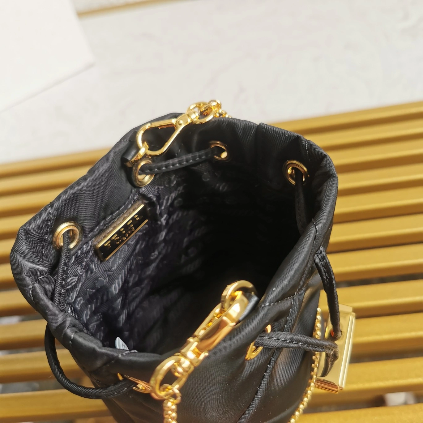 Compact Prada Drawstring Bags 71607