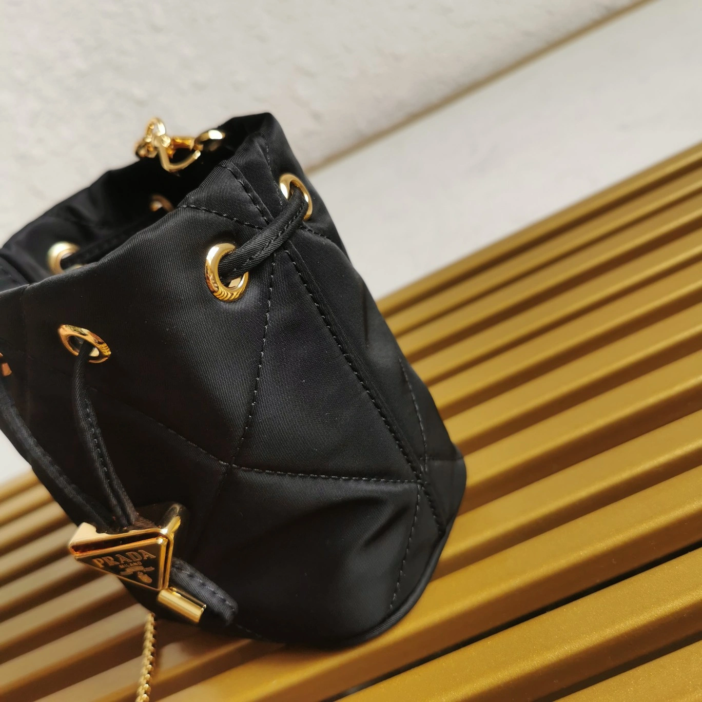 Compact Prada Drawstring Bags 71607