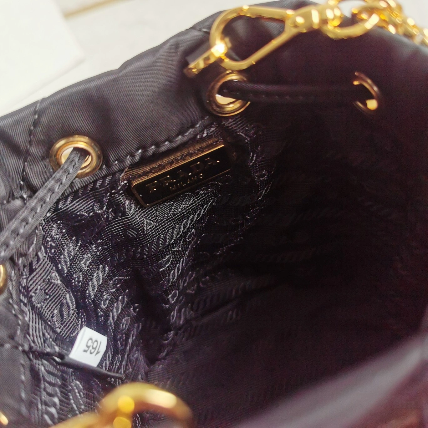 Compact Prada Drawstring Bags 71607
