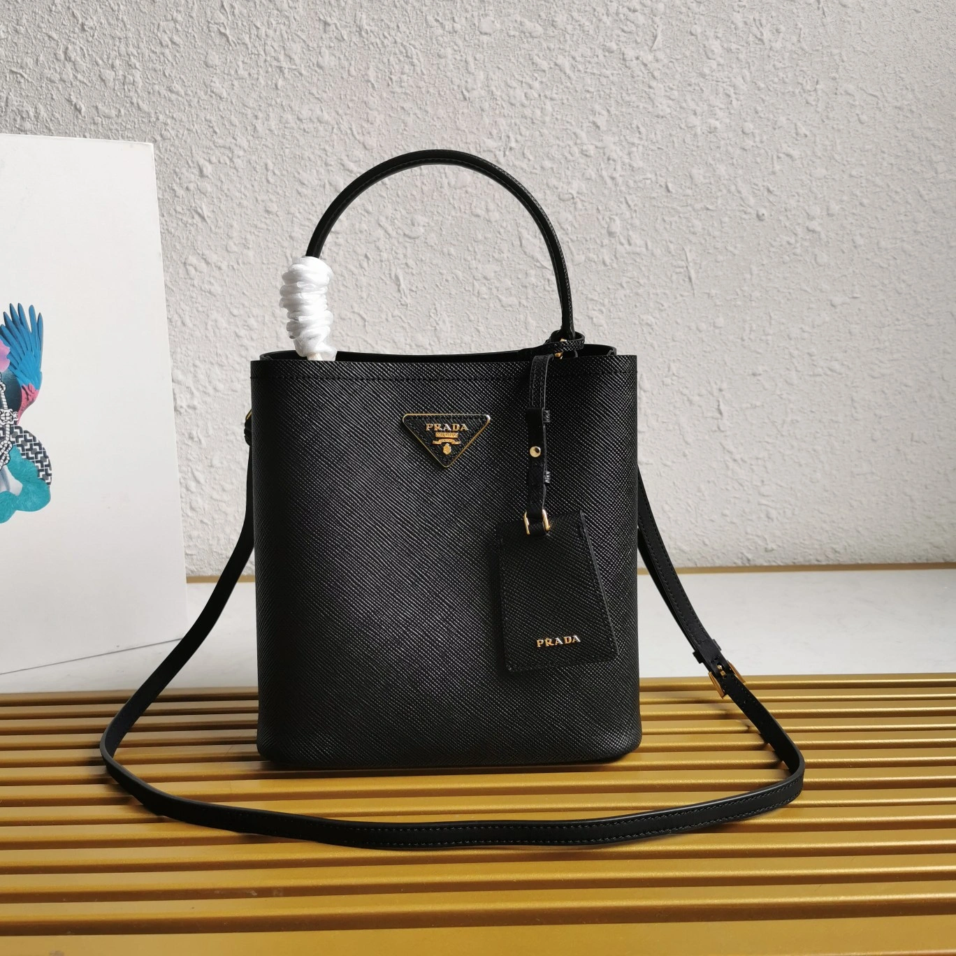 Tailored Prada Drawstring Bags 71602