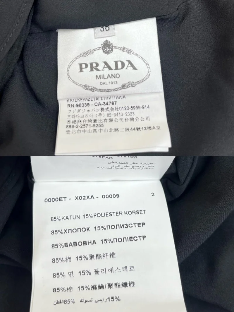 Prada Dress Durable 166157