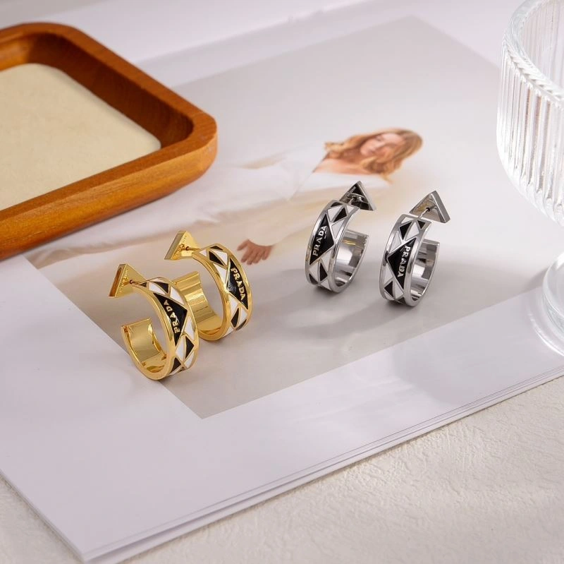 Prada Earrings Sophisticated 214512