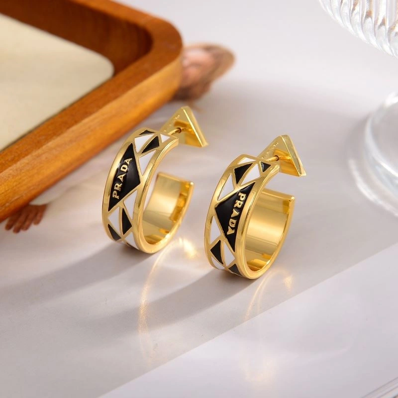 Prada Earrings Sophisticated 214512