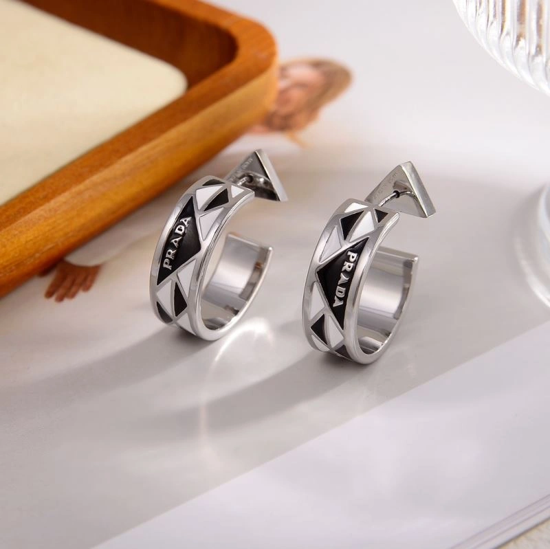 Prada Earrings Sophisticated 214512