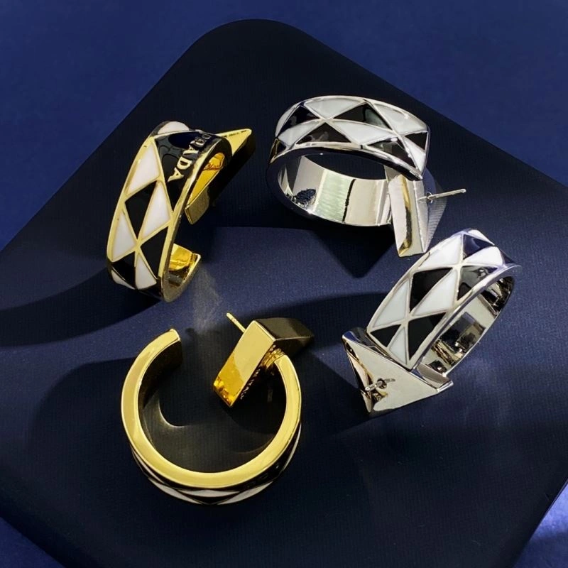 RelaxedFit Prada Earrings 214134