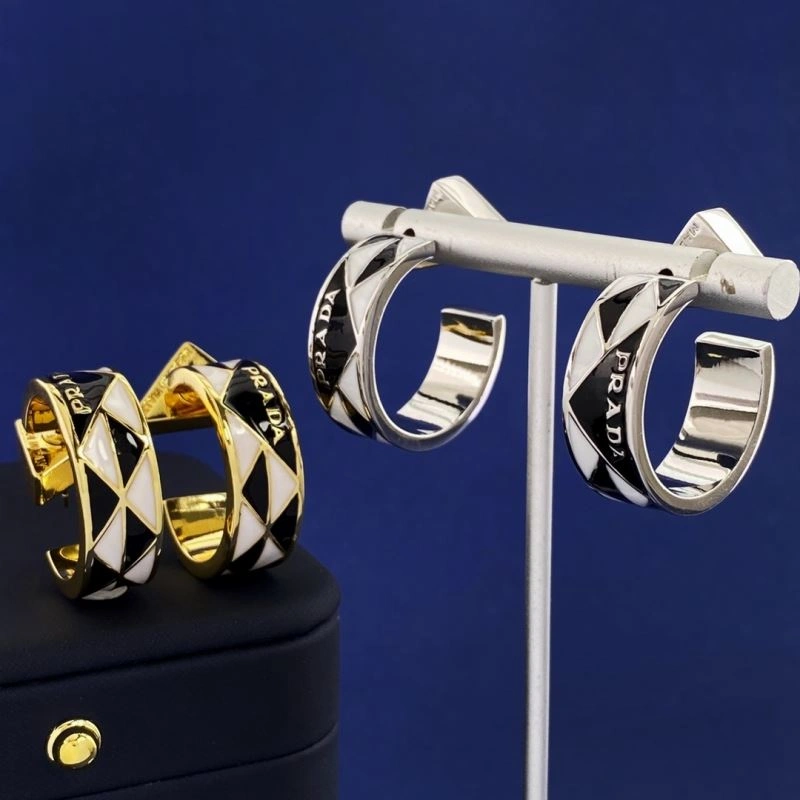 RelaxedFit Prada Earrings 214134