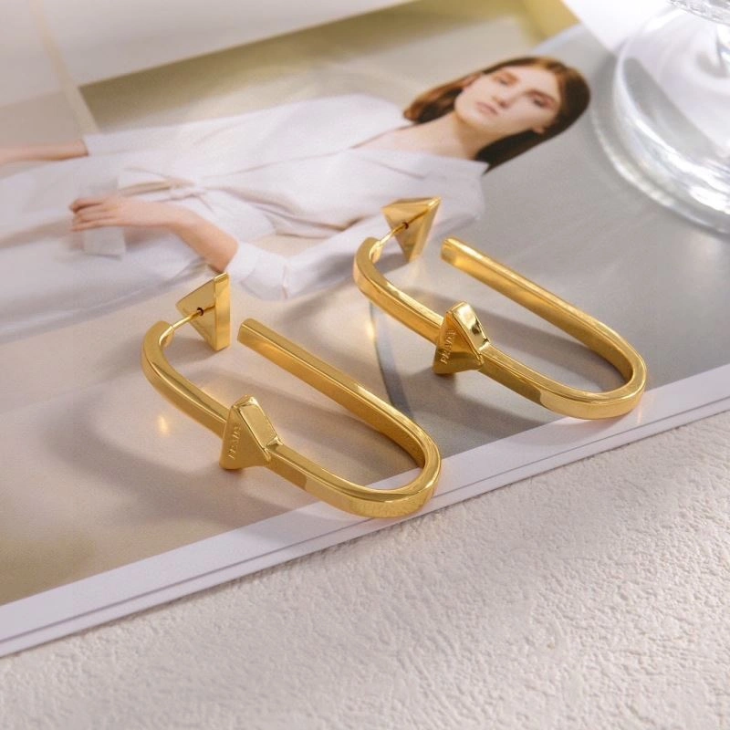 Minimalist Prada Earrings 211109