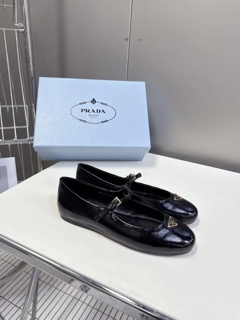 SmartChoice Prada Flat Shoes 34858