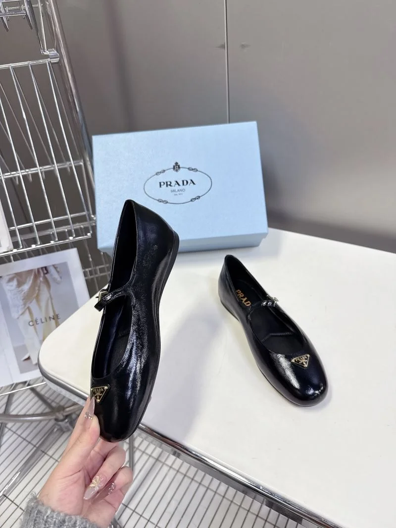 SmartChoice Prada Flat Shoes 34858