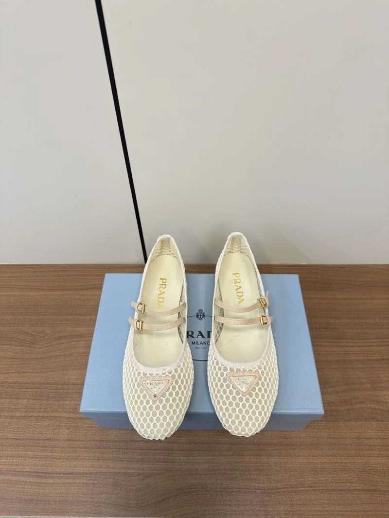 Bold Prada Flat Shoes 34878