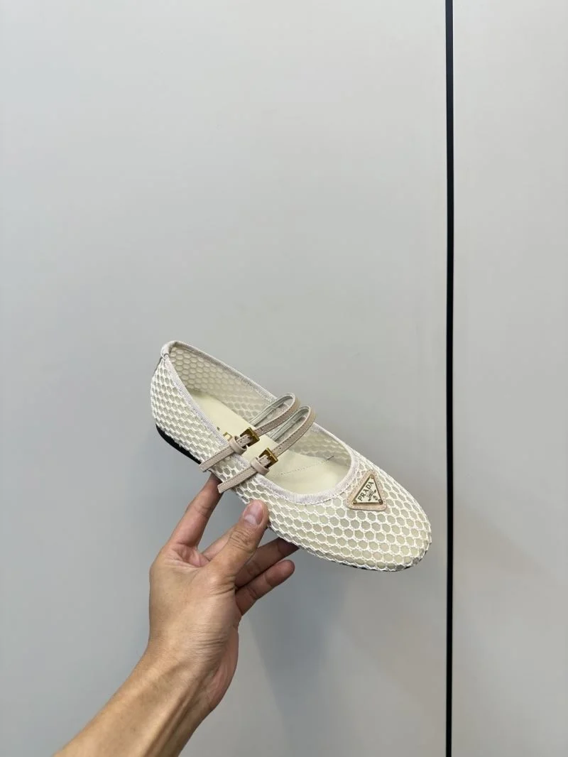 Bold Prada Flat Shoes 34878