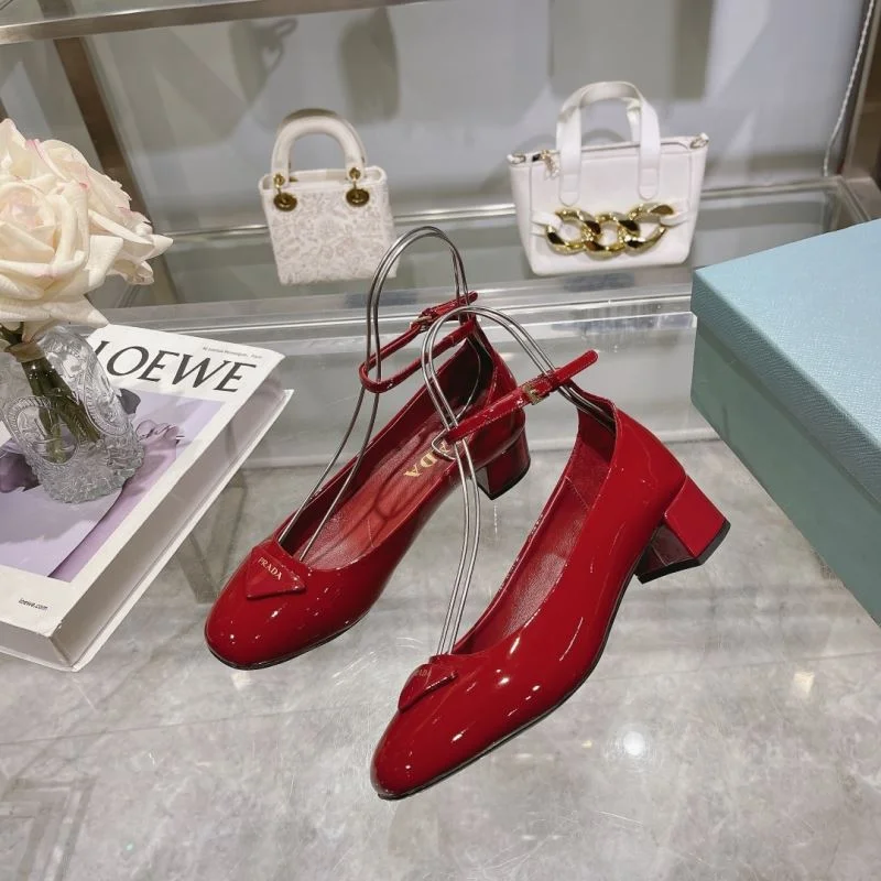 Breathable Prada Heeled Shoes 35167