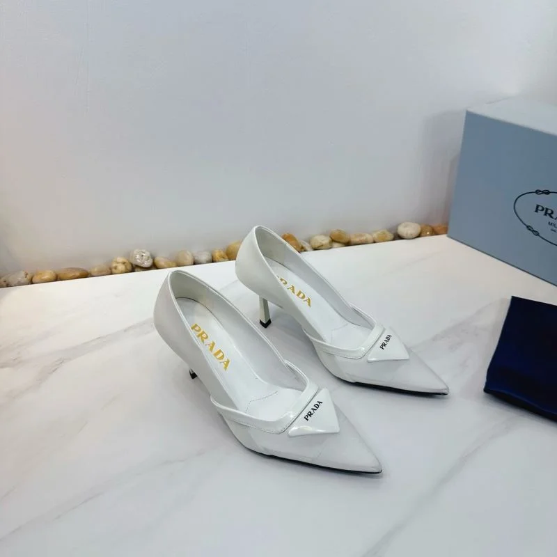 RelaxedFit Prada Heeled Shoes 34853