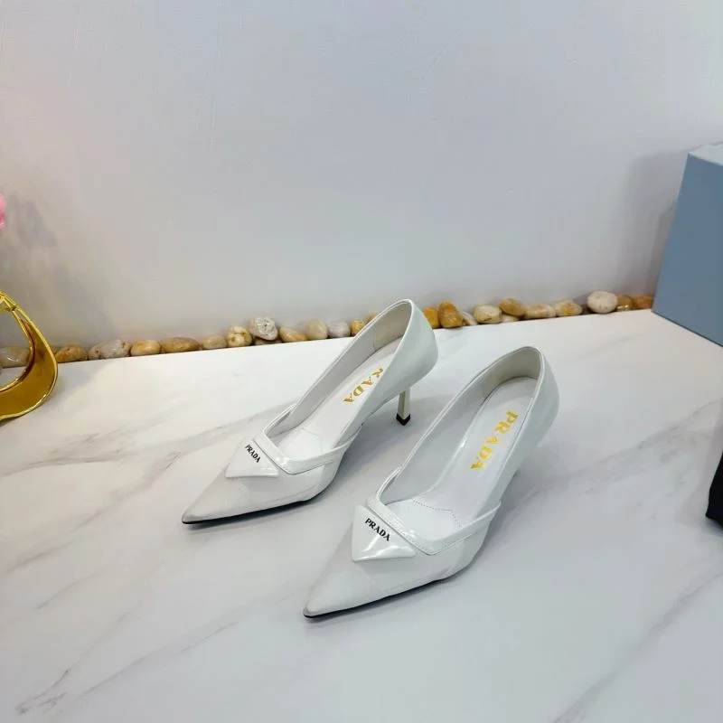 RelaxedFit Prada Heeled Shoes 34853