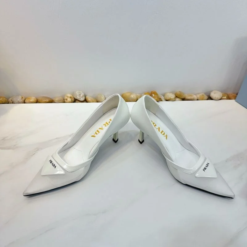 RelaxedFit Prada Heeled Shoes 34853