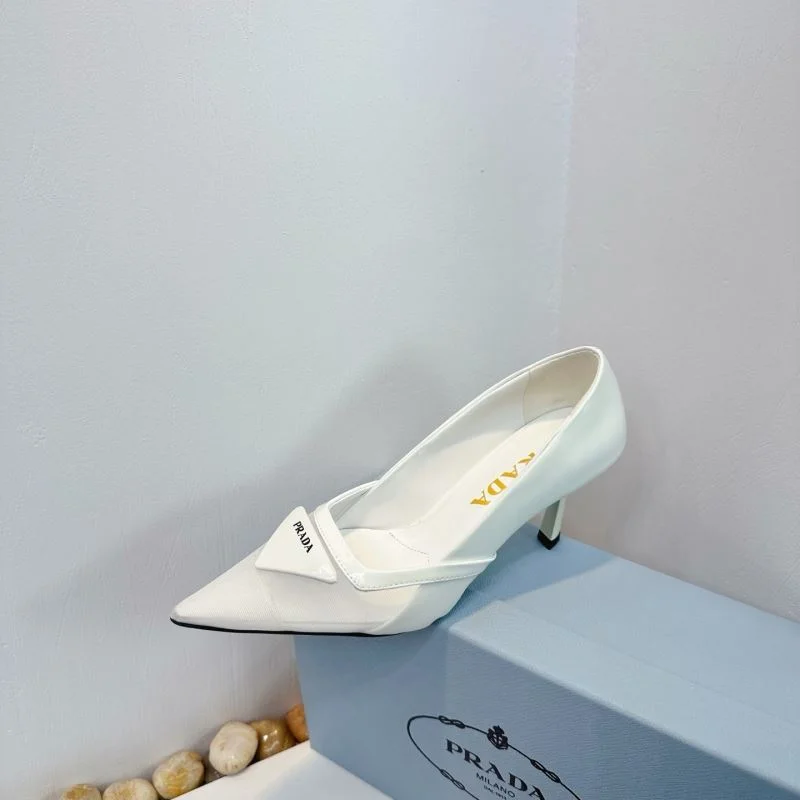 RelaxedFit Prada Heeled Shoes 34853