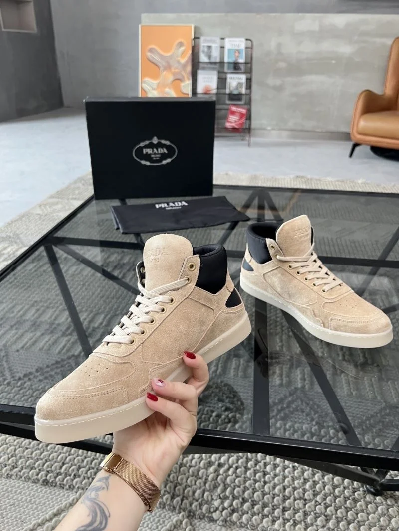 Prada High Shoes Sporty 33983