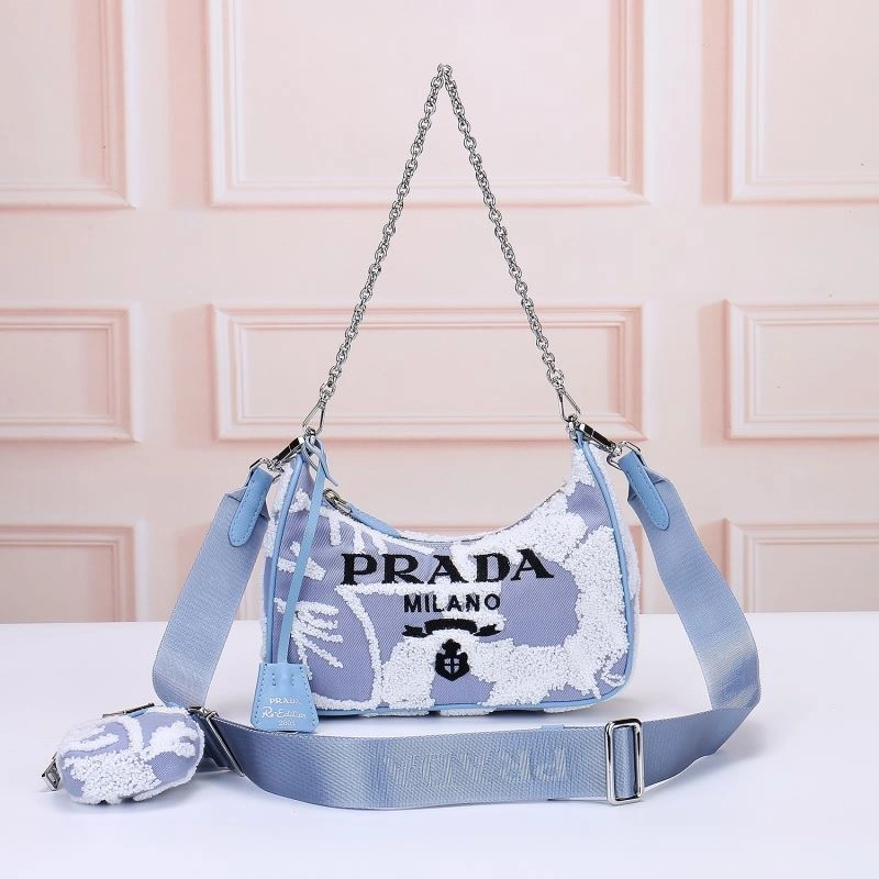 Prada Hobo Bags Colorful 87218
