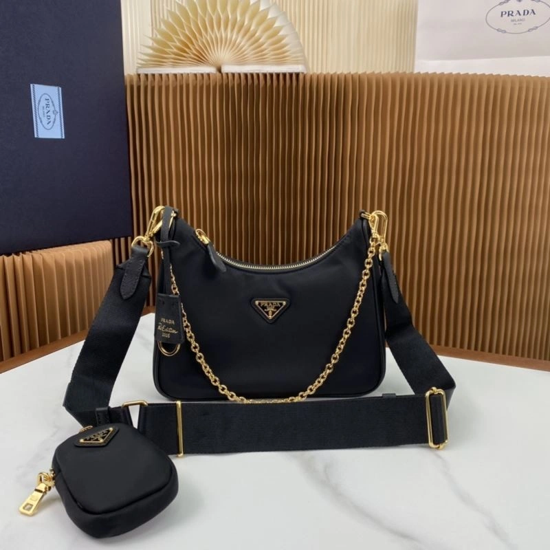 WaterResistant Prada Hobo Bags 75180