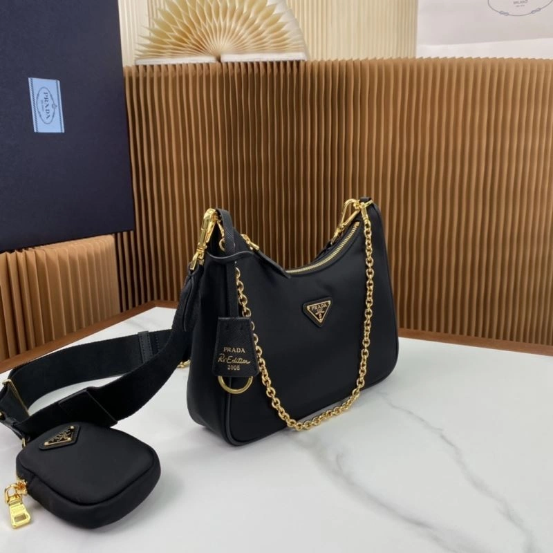 WaterResistant Prada Hobo Bags 75180